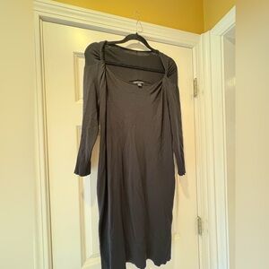 Banana Republic Black Long Sleeve Sweater Dress